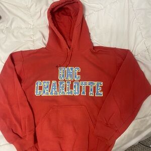 Red UNC Charlotte Hoodie
